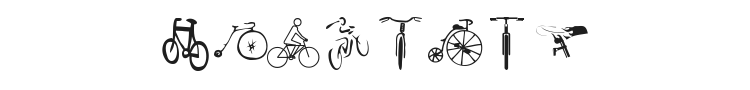 Cycling Font