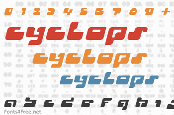 Cyclops Font