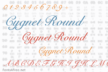 Cygnet Round Font