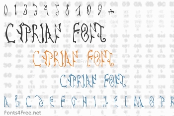 Cyprian Font