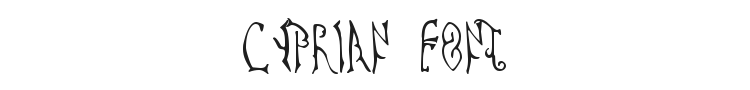 Cyprian Font Preview