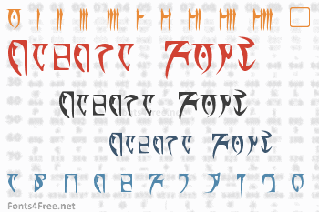 Daedra Font