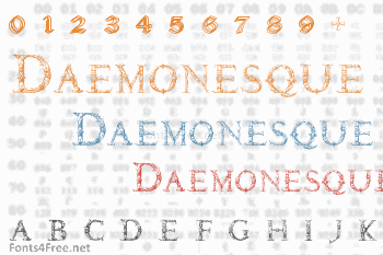 Daemonesque Font