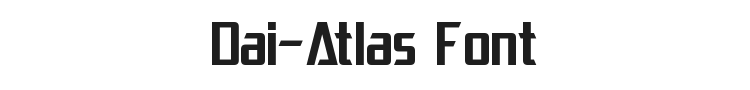 Dai-Atlas Font