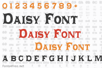 Daisy Font