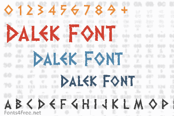 Dalek Font