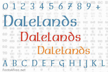 Dalelands Font