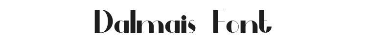 Dalmais Font Preview