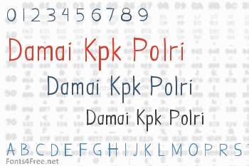 Damai Kpk Polri Font