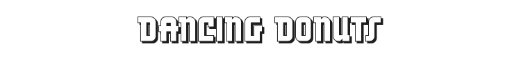 Dancing Donuts Font Preview