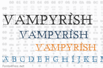 Dancing Vampyrish Font