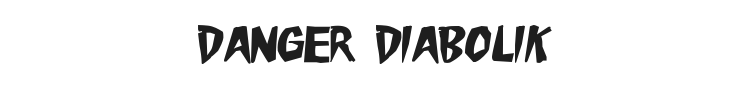 Danger Diabolik Font