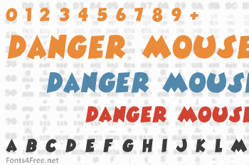 Danger Mouse Font