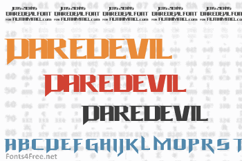 Daredevil Font