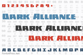 Dark Alliance Font