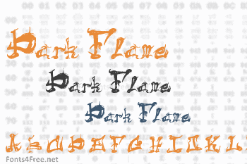 Dark Flame Font