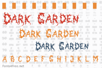 Dark Garden Font