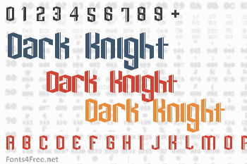 Dark Knight Font