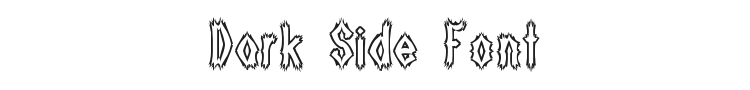 Dark Side Font
