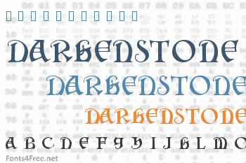 Darkenstone Font