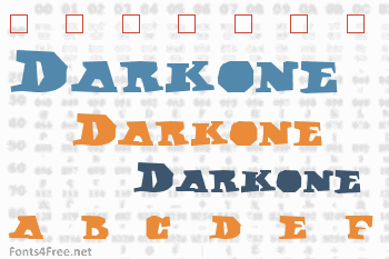 Darkone Font