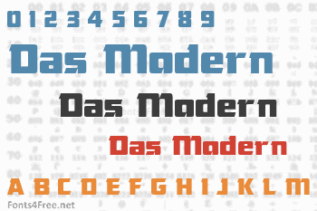 Das Modern Font