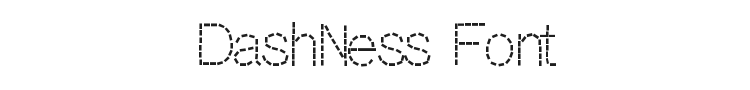 DashNess Font