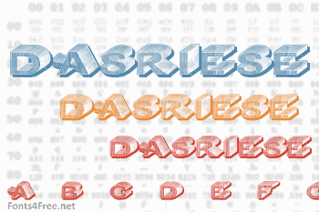 DasRiese Shadow Font