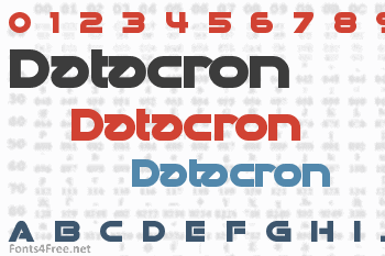 Datacron Font