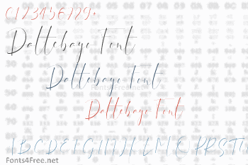 Dattebayo Font