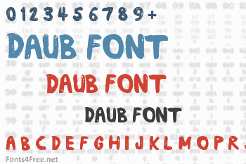 Daub Font