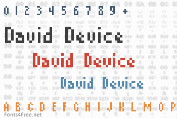 David Device Font