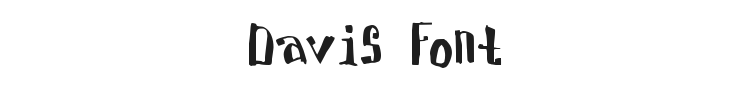 Davis Font Preview