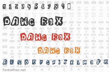 Dawg Box Font