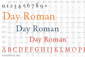 Day Roman Font