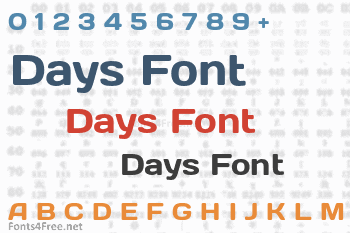 Days Font