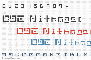 DBE Nitrogen Font