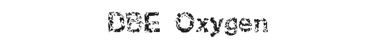 DBE Oxygen Font