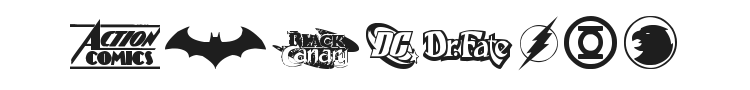 DC Comics Font