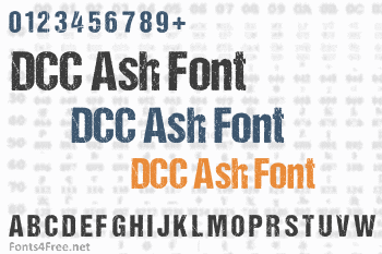 DCC Ash Font