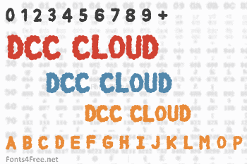 DCC Cloud Font