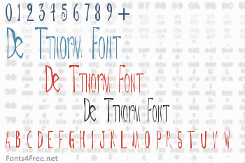 De Ttnorm Font