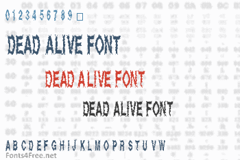 Dead Alive Font