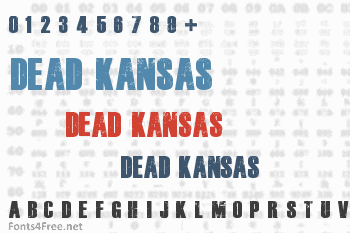 Dead Kansas Font