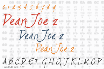Dear Joe 2 Font