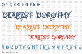 Dearest Dorothy Font