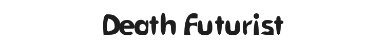 Death Futurist Font