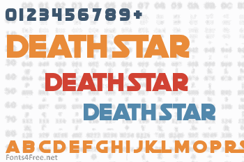 Death Star Font
