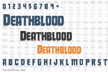 Deathblood Font