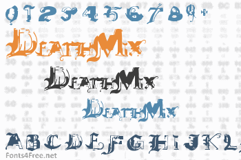 DeathMix Font